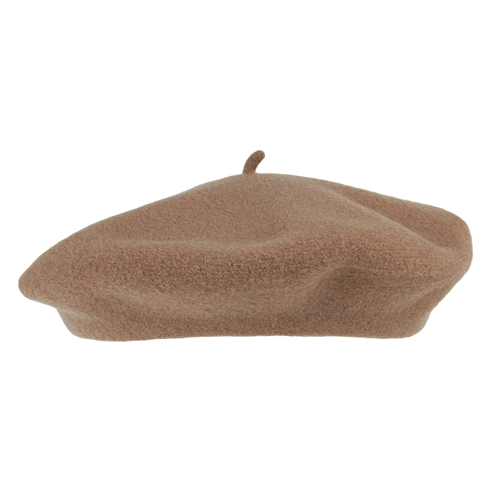 Béret Authentique en Laine Mérinos sable LAULHÈRE