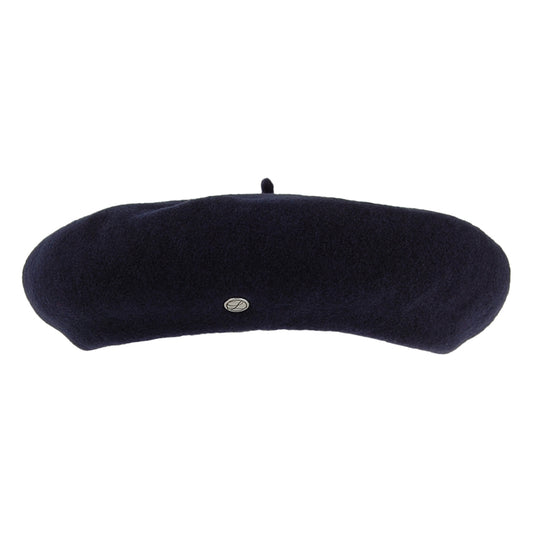 Béret en Cachemire bleu marine LAULHÈRE