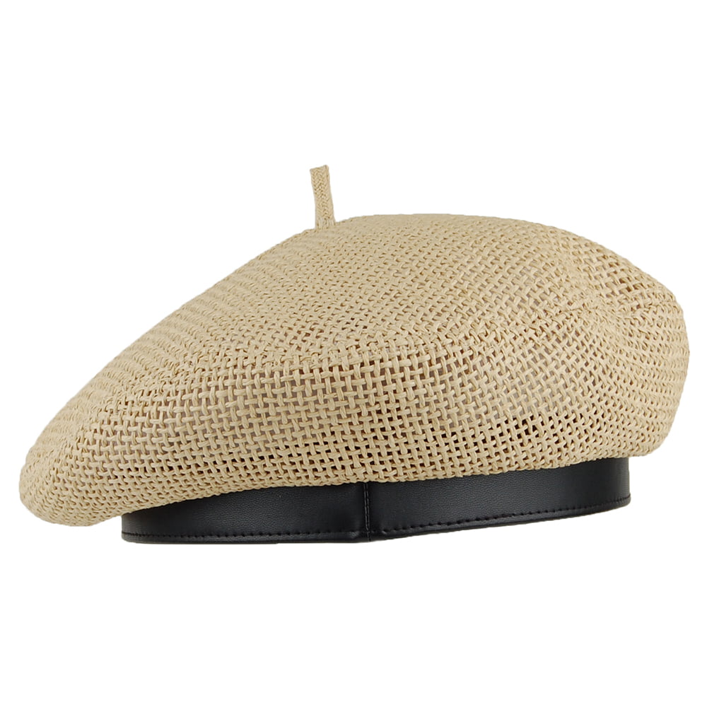 Béret en Paille Audrey naturel BRIXTON