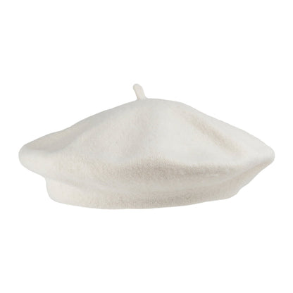 Béret en Laine blanc cassé JAXON & JAMES