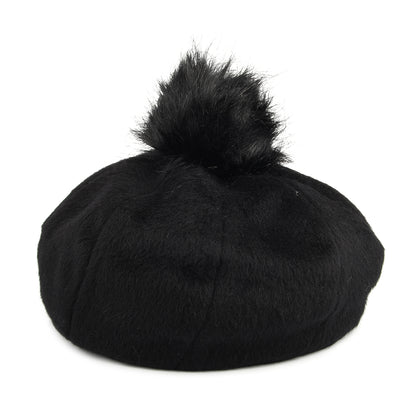 Béret Oversize avec Pompon en Fausse Fourrure Natalie noir BRIXTON