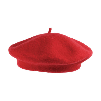 Béret Tendance en Laine rouge