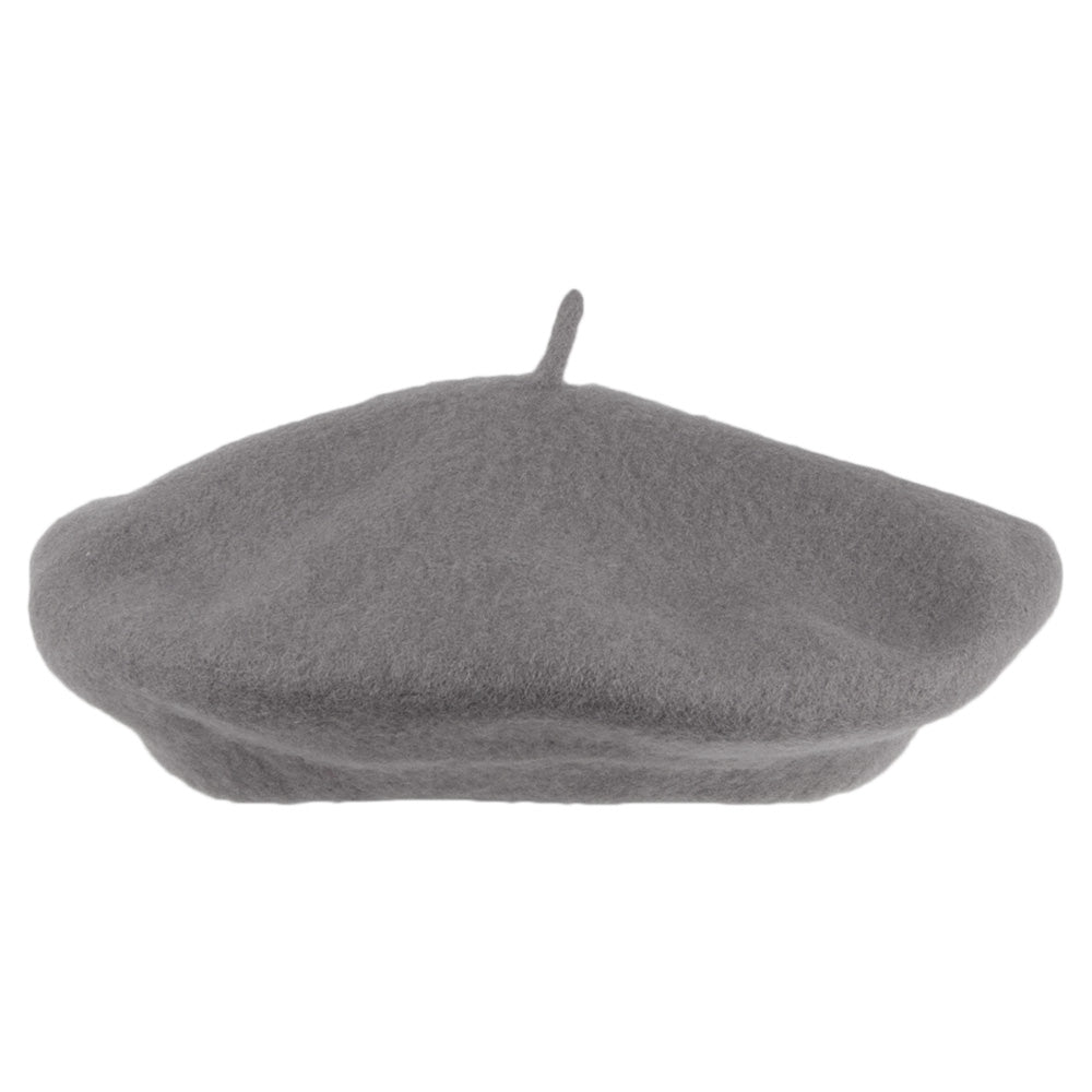 Béret Tendance en Laine gris