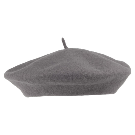 Béret Tendance en Laine gris