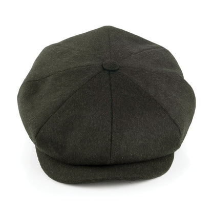Casquette Gavroche En Laine Loden vert foncé CITY SPORT