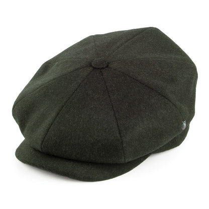Casquette Gavroche En Laine Loden vert foncé CITY SPORT