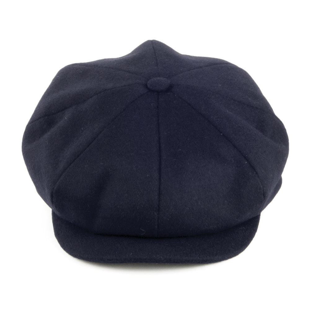 Casquette Gavroche En Laine Loden bleu marine CITY SPORT