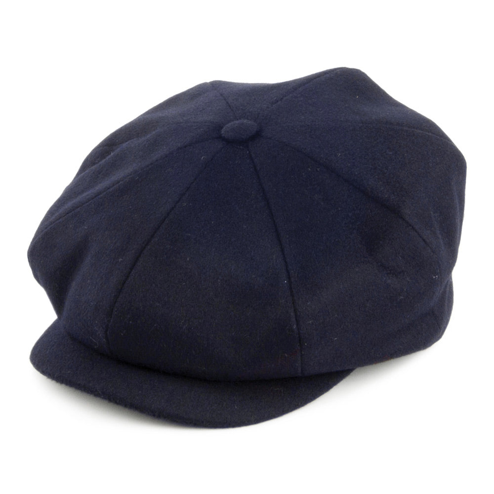 Casquette Gavroche En Laine Loden bleu marine CITY SPORT