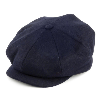 Casquette Gavroche En Laine Loden bleu marine CITY SPORT