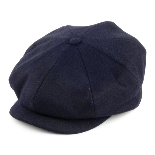 Casquette Gavroche En Laine Loden bleu marine CITY SPORT
