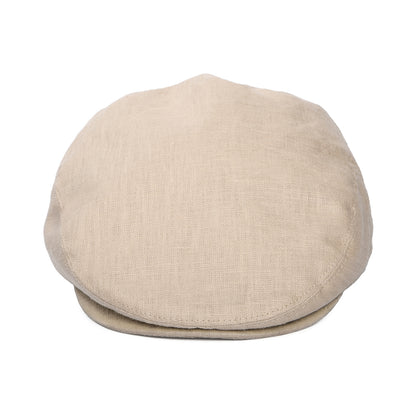 Casquette Plate en Lin naturel JAXON & JAMES