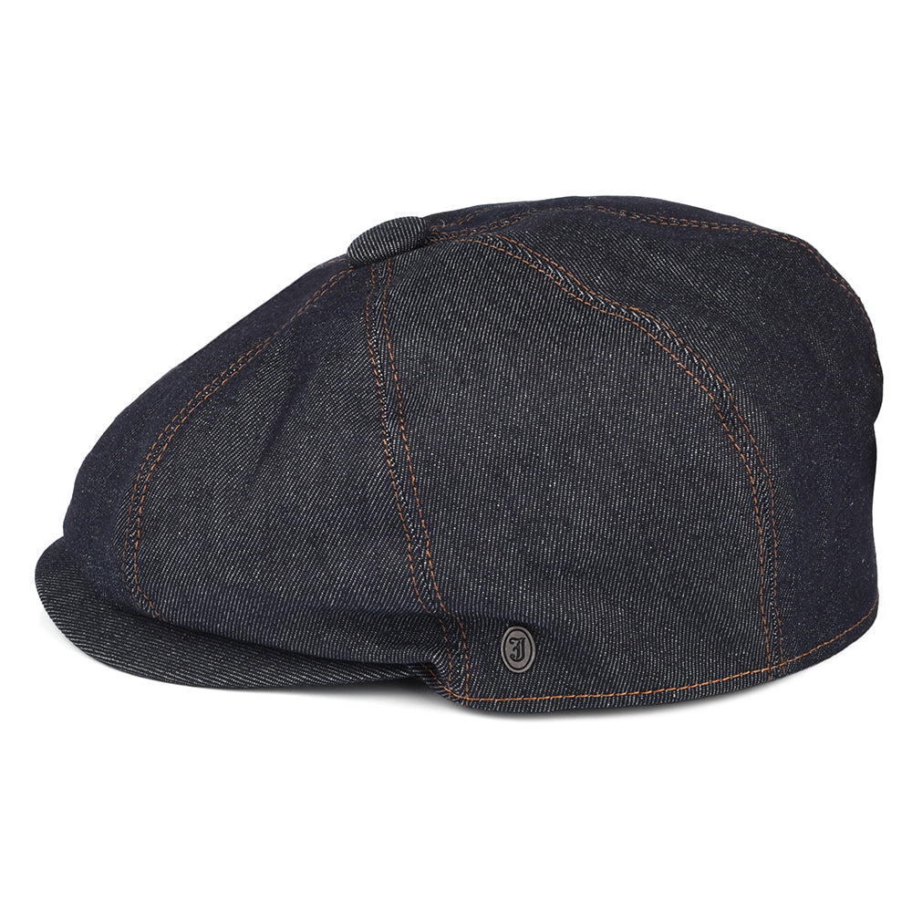 Casquette Gavroche en Jean bleu foncé JAXON & JAMES