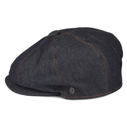Casquette Gavroche en Jean bleu foncé JAXON & JAMES
