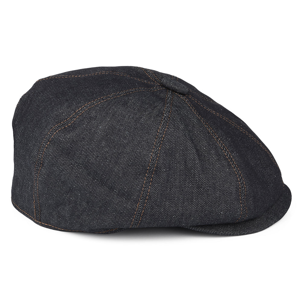 Casquette Gavroche en Jean bleu foncé JAXON & JAMES