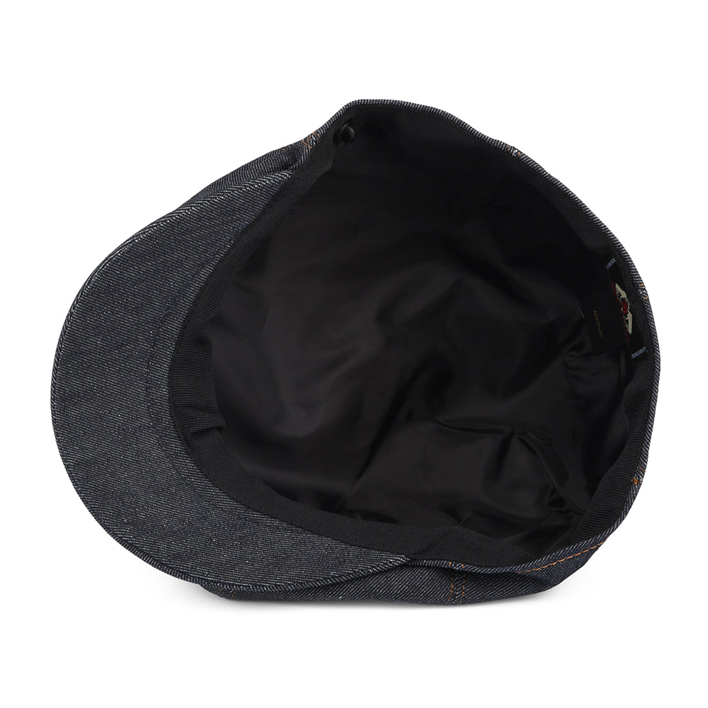 Casquette Gavroche en Jean bleu foncé JAXON & JAMES
