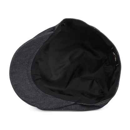 Casquette Gavroche en Jean bleu foncé JAXON & JAMES
