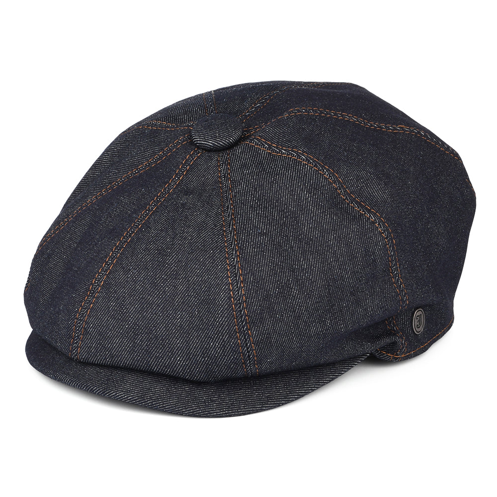 Casquette Gavroche en Jean bleu foncé JAXON & JAMES