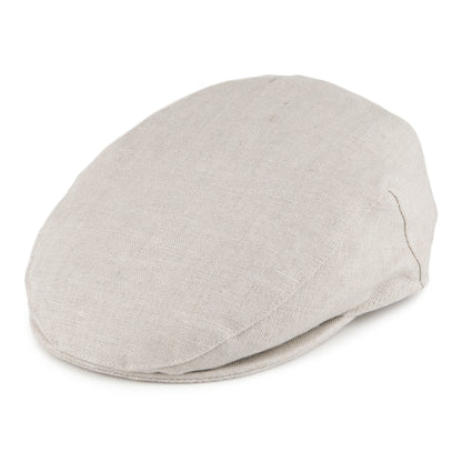 Casquette Plate en Lin Irlandais naturel FAILSWORTH