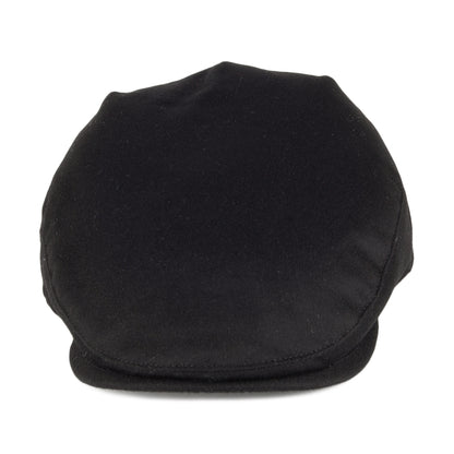 Casquette Plate en Pur Cachemire Balmoral noir CHRISTYS