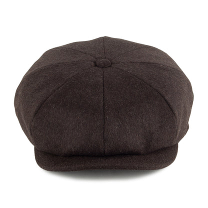 Casquette Gavroche En Laine Loden marron CITY SPORT