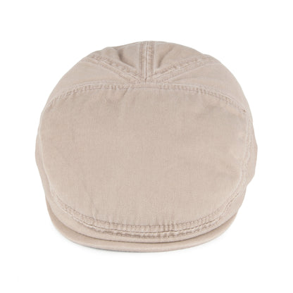 Casquette Plate en Coton Paradise beige sable STETSON