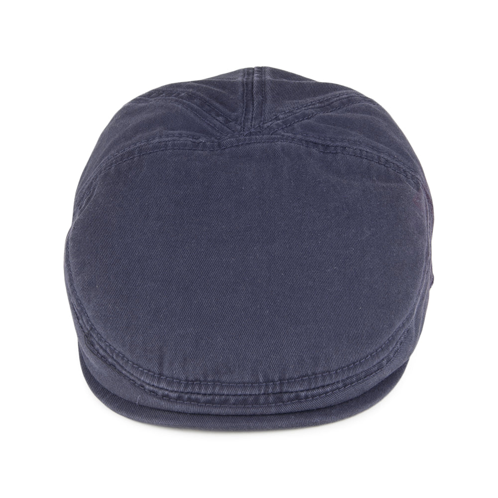 Casquette Plate en Coton Paradise bleu marine STETSON