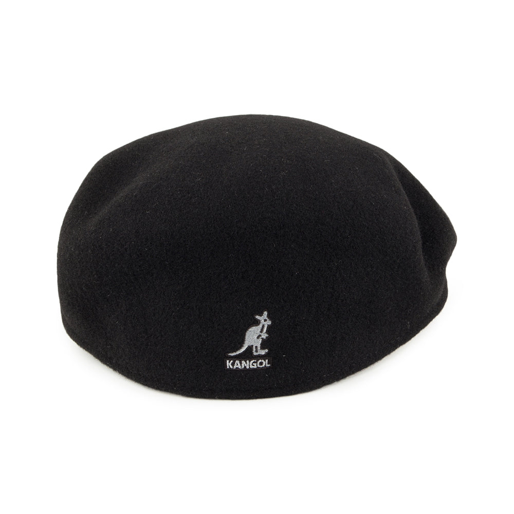 Casquette Plate en Laine 504 noir KANGOL