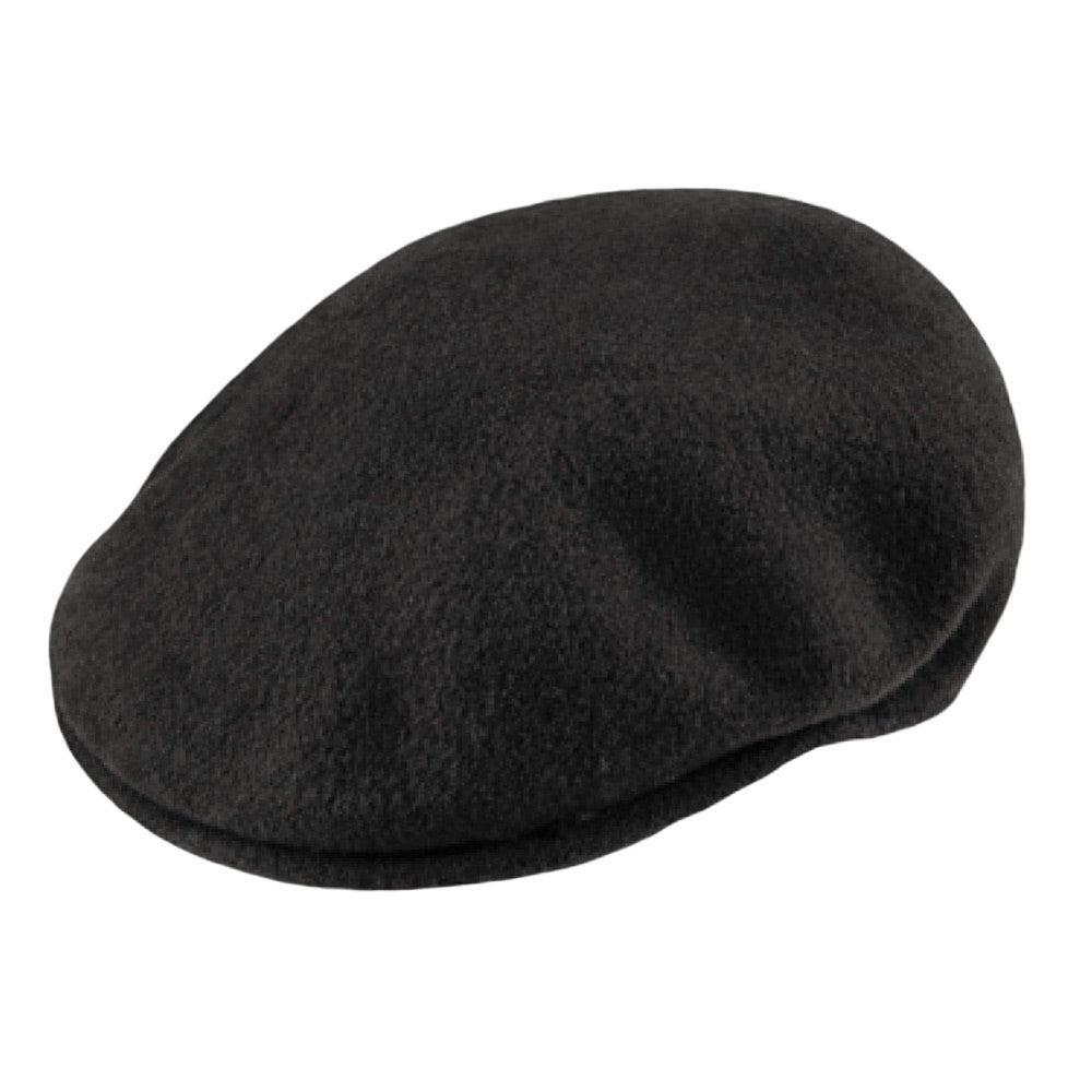 Casquette Plate en Laine 504 noir KANGOL