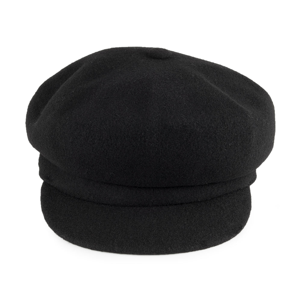 Casquette Gavroche en Laine Spitfire noir KANGOL