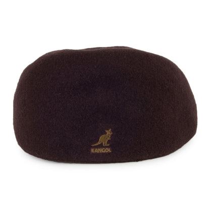 Casquette Plate en Laine 507 Seamless marron KANGOL