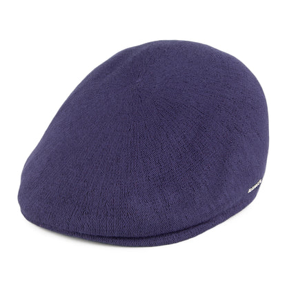 Casquette Plate 507 en Bambou bleu marine KANGOL