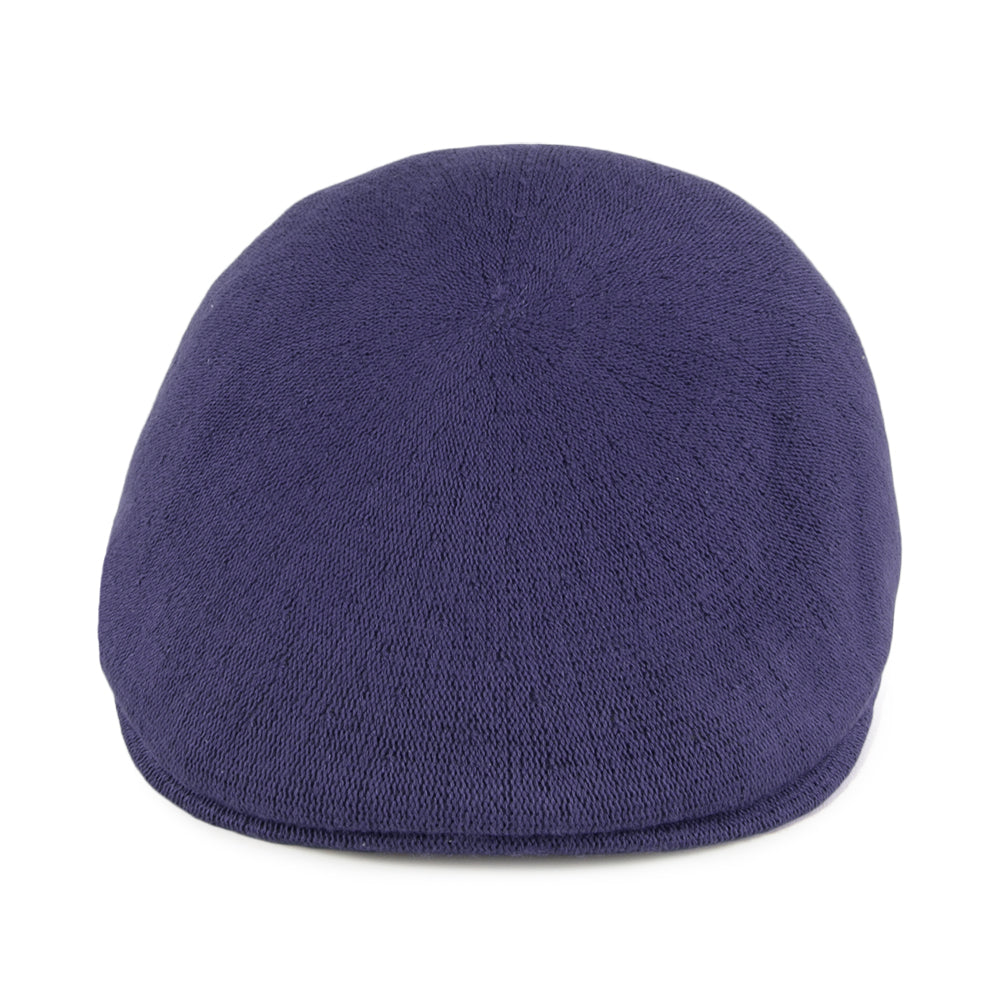 Casquette Plate 507 en Bambou bleu marine KANGOL