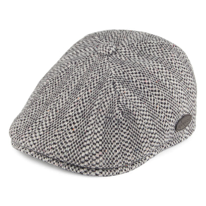 Casquette Plate 507 à Chevrons gris-noir KANGOL