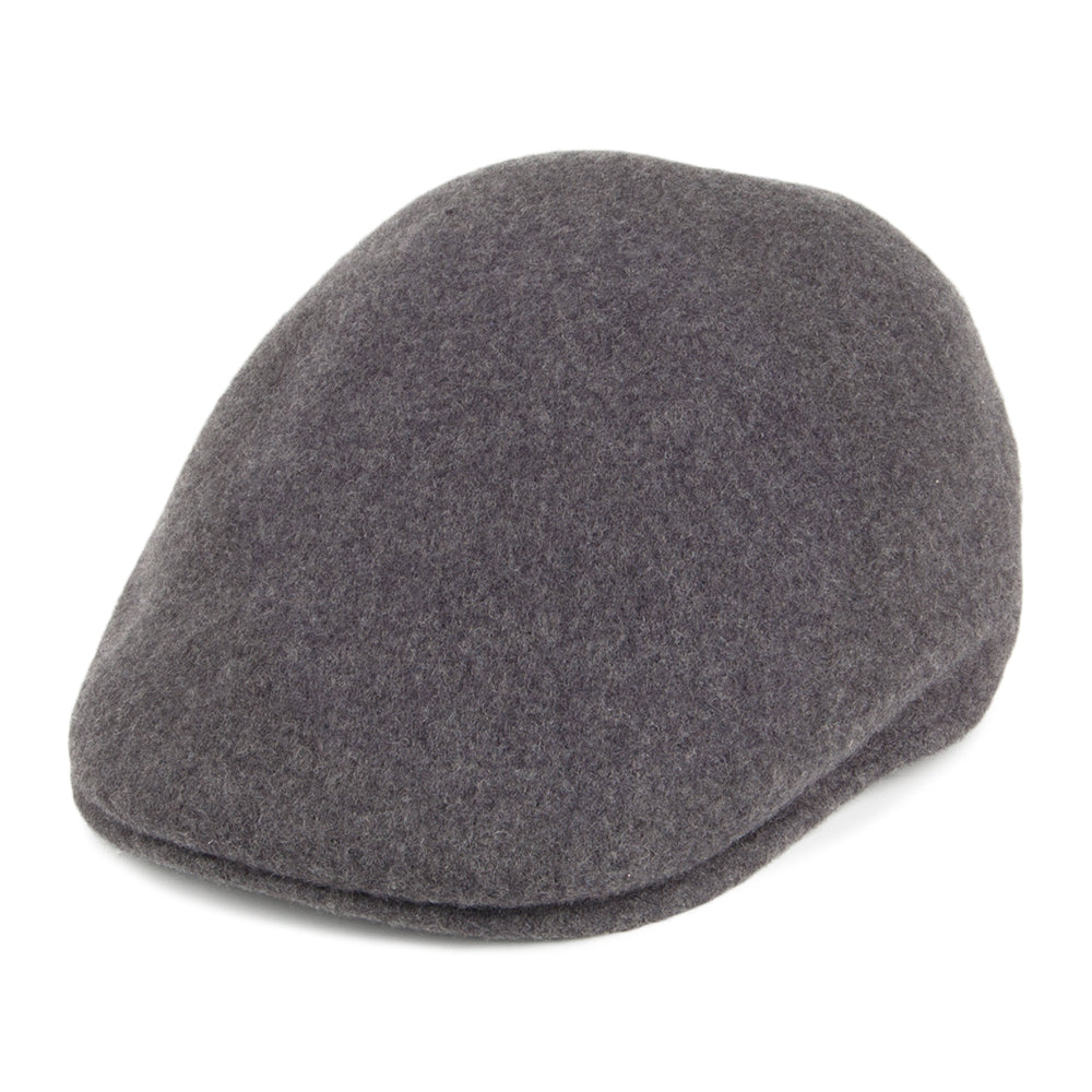 Casquette Plate en Laine 507 Seamless flanelle foncée KANGOL