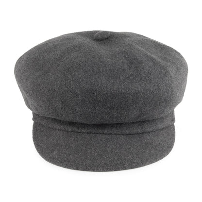 Casquette Gavroche en Laine Spitfire flanelle foncée KANGOL