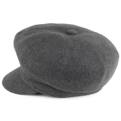 Casquette Gavroche en Laine Spitfire flanelle foncée KANGOL