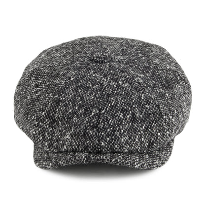 Casquette Gavroche en Tweed du Donegal Hatteras anthracite STETSON