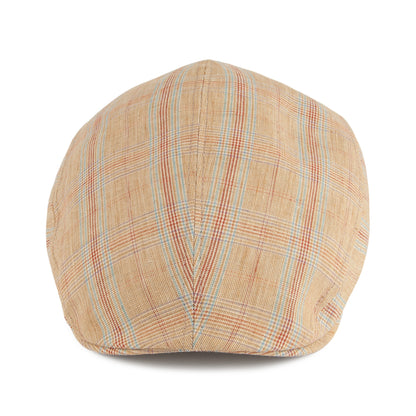 Casquette Plate en Lin Brighton moutarde CRAMBES