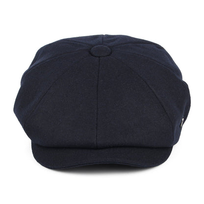 Casquette Gavroche en Melton Alfie bleu marine FAILSWORTH