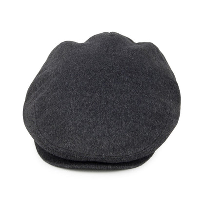 Casquette Plate en Pure Laine Harlem anthracite JAXON & JAMES