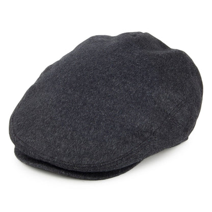 Casquette Plate en Pure Laine Harlem anthracite JAXON & JAMES