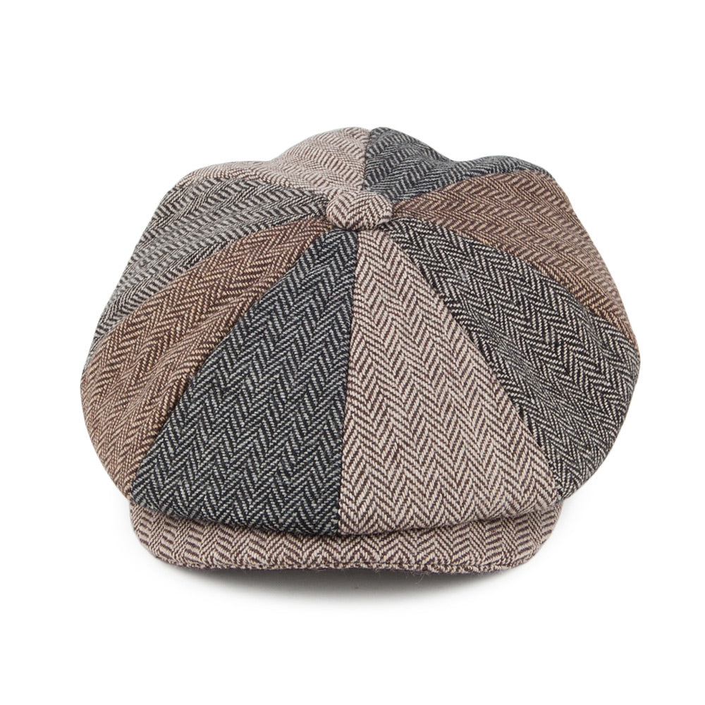 Casquette Gavroche Patch à Chevrons multicolore JAXON & JAMES