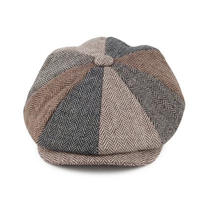 Casquette Gavroche Patch à Chevrons multicolore JAXON & JAMES