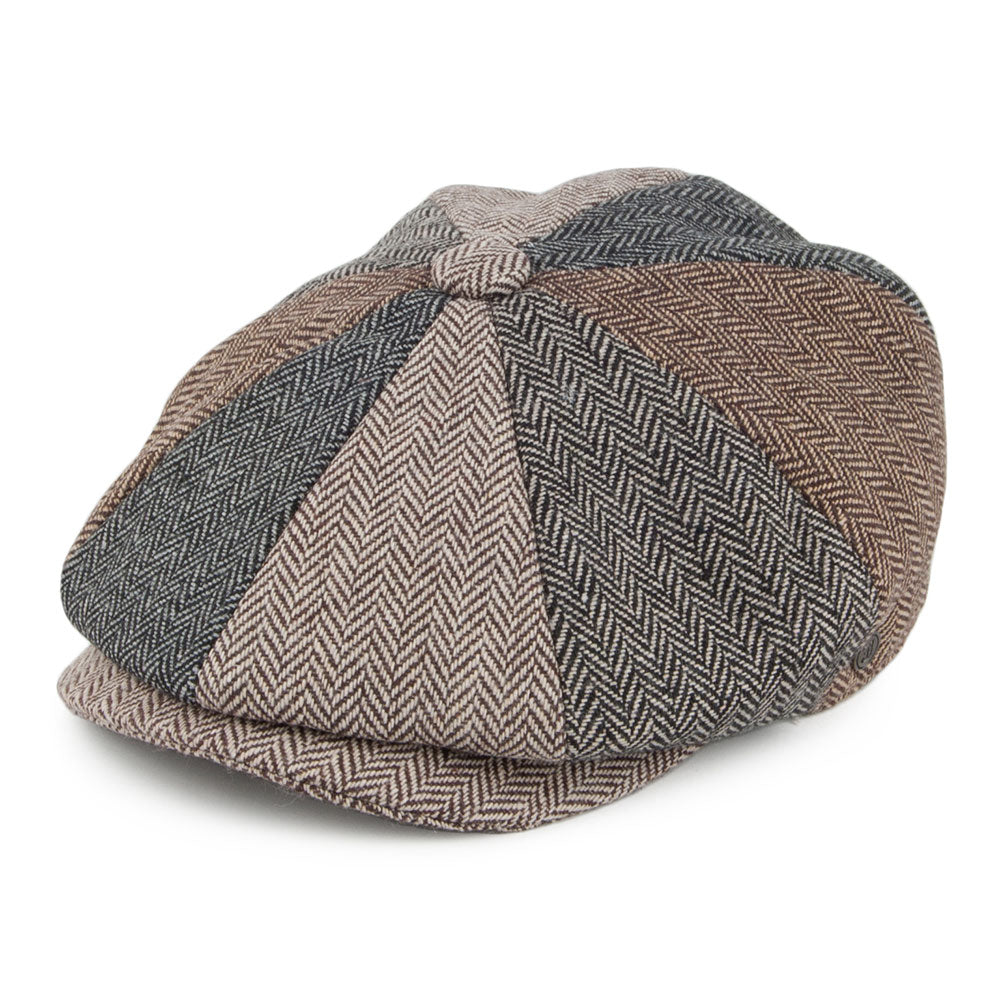 Casquette Gavroche Patch à Chevrons multicolore JAXON & JAMES