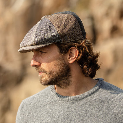 Casquette Gavroche Patch à Chevrons multicolore JAXON & JAMES