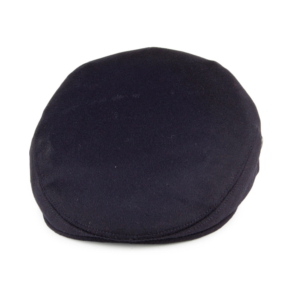 Casquette Plate en Laine Loden bleu marine CITY SPORT