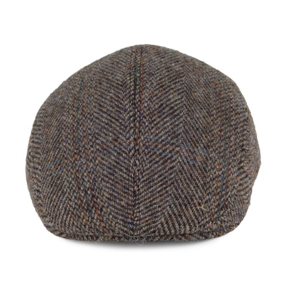 Casquette Plate Ascot en HARRIS TWEED beige CRAMBES
