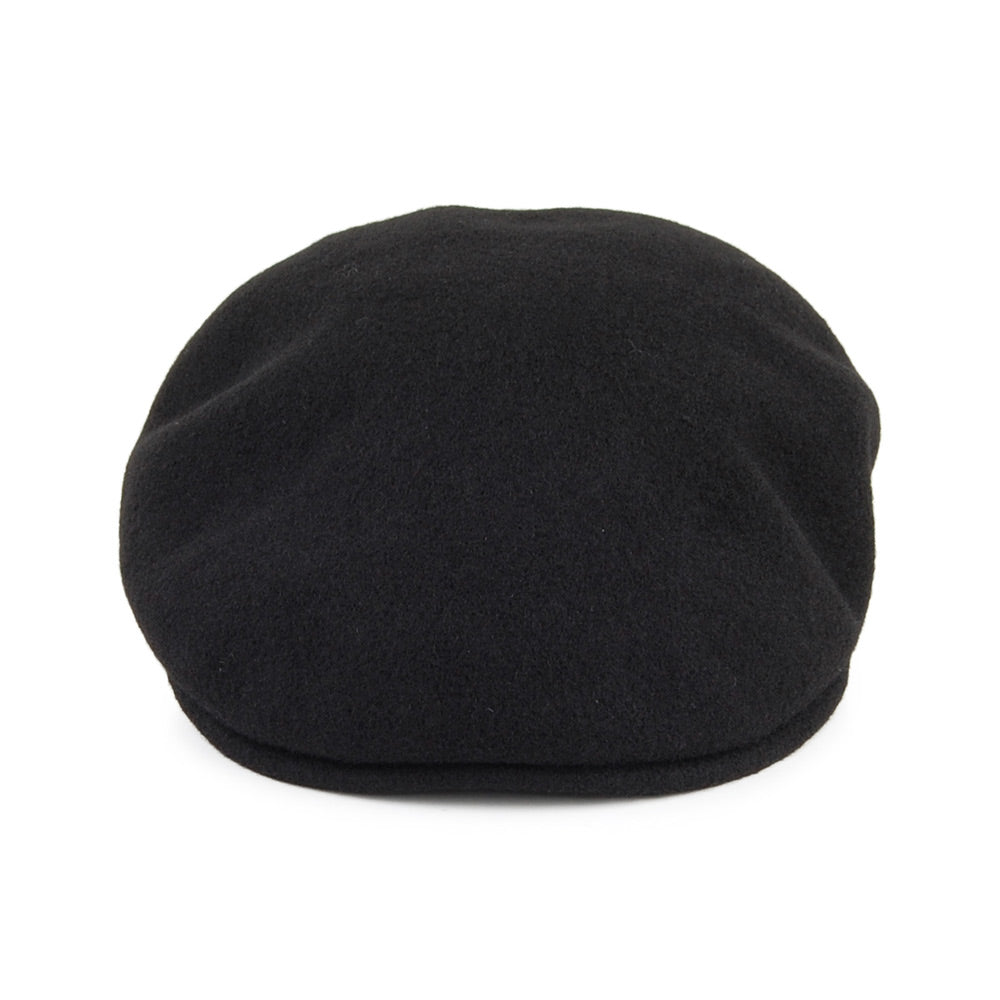 Casquette Plate en Laine Classic noir JAXON & JAMES