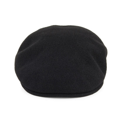 Casquette Plate en Laine Classic noir JAXON & JAMES