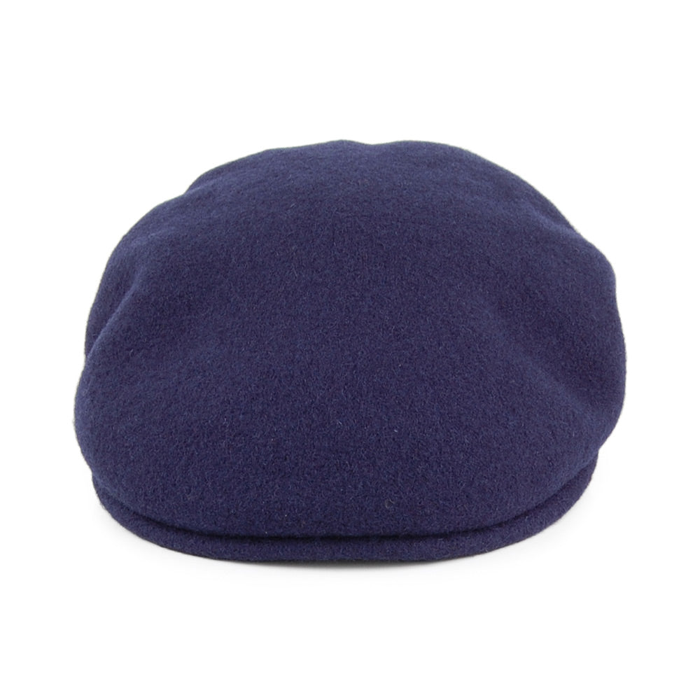 Casquette Plate en Laine Classic bleu marine JAXON & JAMES